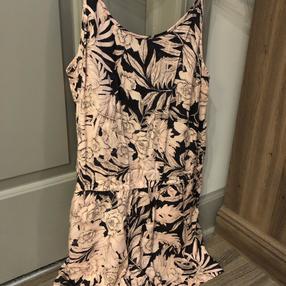Floral coverup/romper